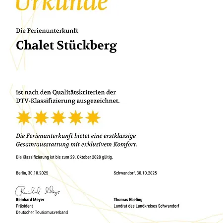 Auszeit Im Schoenseer Land Chalet *